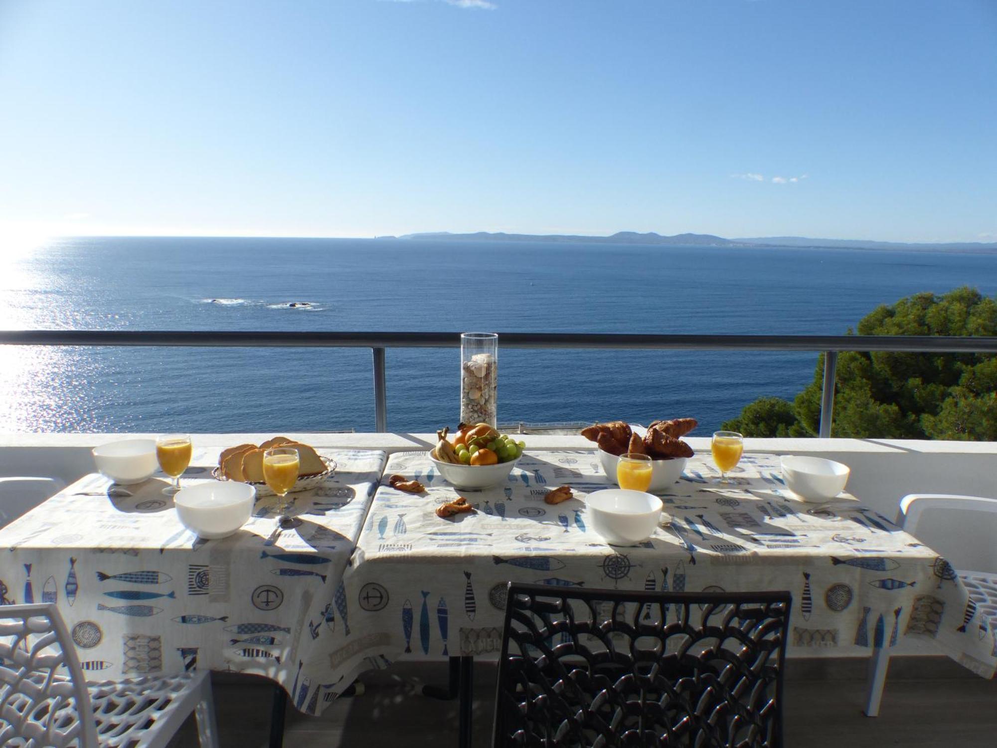 Appartement Vues Mer Proche Plage Roses Exterior foto