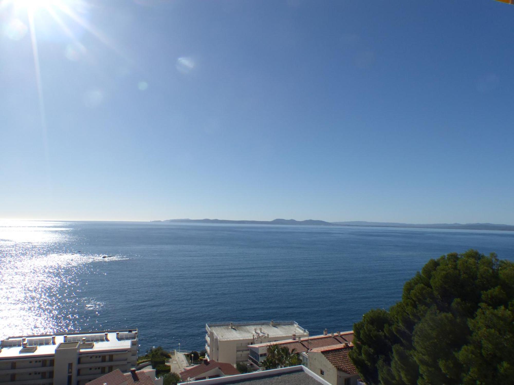 Appartement Vues Mer Proche Plage Roses Exterior foto